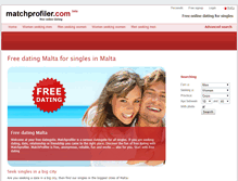 Tablet Screenshot of mt.matchprofiler.com